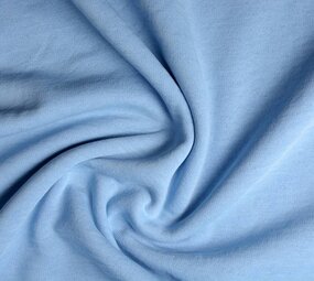Oeko-Tex®  SweatStoff Baby Blau Oeko-Tex®  SweatStoff Baby Blau