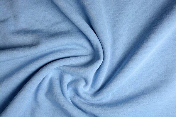 Oeko-Tex®  SweatStoff Baby Blau Oeko-Tex®  SweatStoff Baby Blau