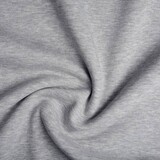 Oeko-Tex®  SweatStoff Hellgrau Meliert Oeko-Tex®  SweatStoff Hellgrau Meliert