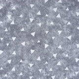 SweatStoff Alpenfleece Dreieck Mit Schatten Grau SweatStoff Alpenfleece Dreieck Mit Schatten Grau