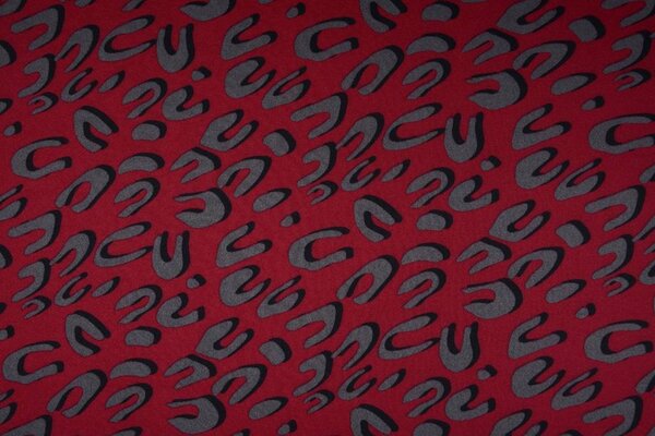 Jogging printed Bordeaux Jogging printed Bordeaux