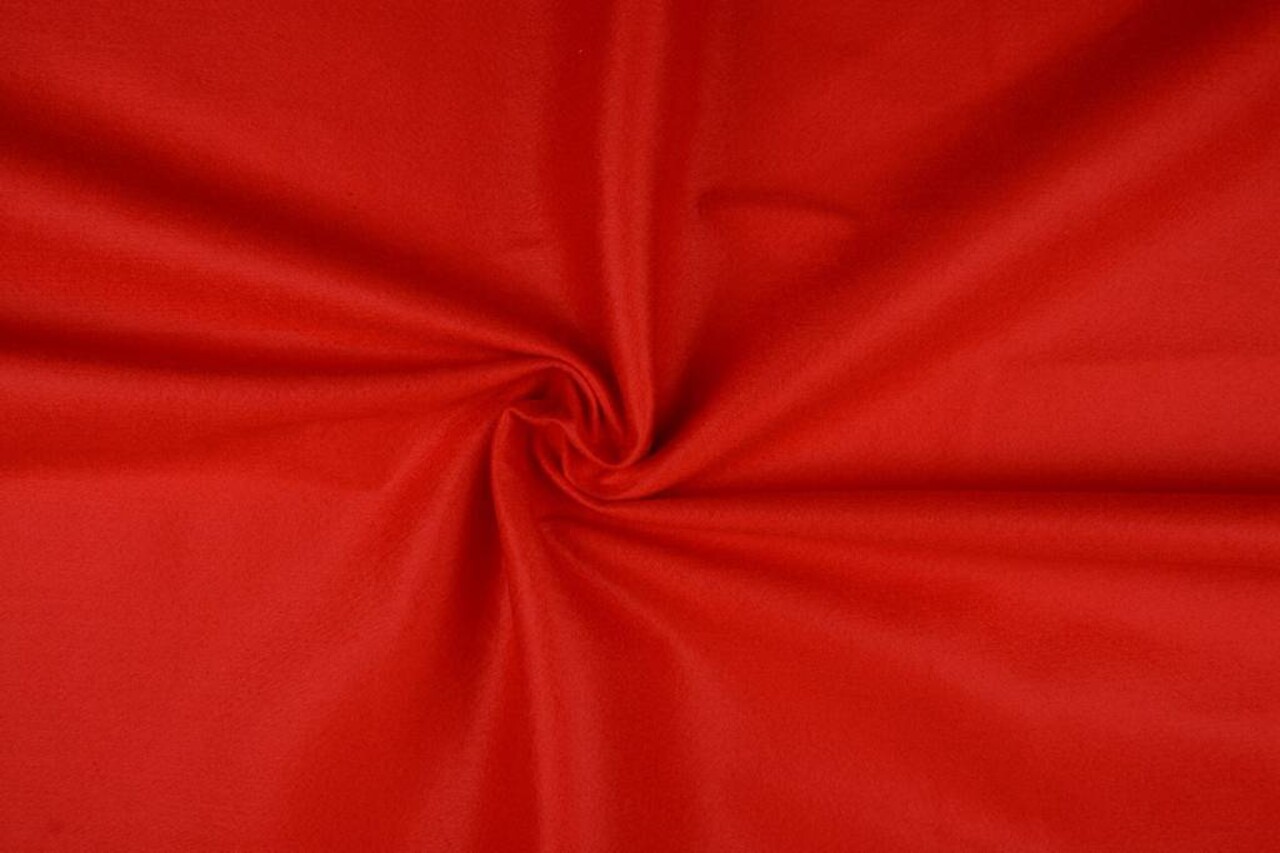 Koreaans Vilt 1 mm Rood