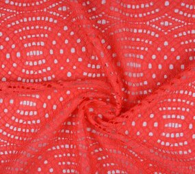 Lace SpitzenStoff 1 Rot Lace SpitzenStoff 1 Rot