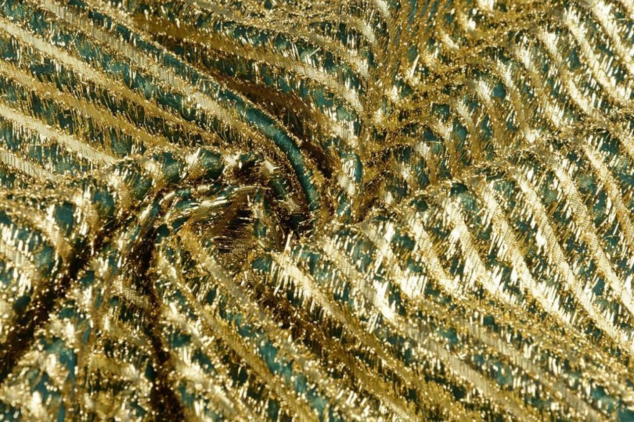 Lurex gold-Grün Lurex gold-Grün