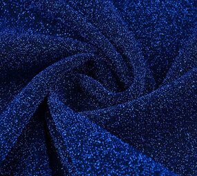 Lurex Dance Dark kobalt