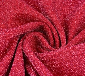 Lurex Dans Fraise rood
