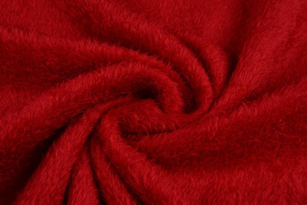 Maus-Haar Fleece Rot Maus-Haar Fleece Rot