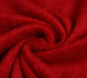 Maus-Haar Fleece Rot Maus-Haar Fleece Rot