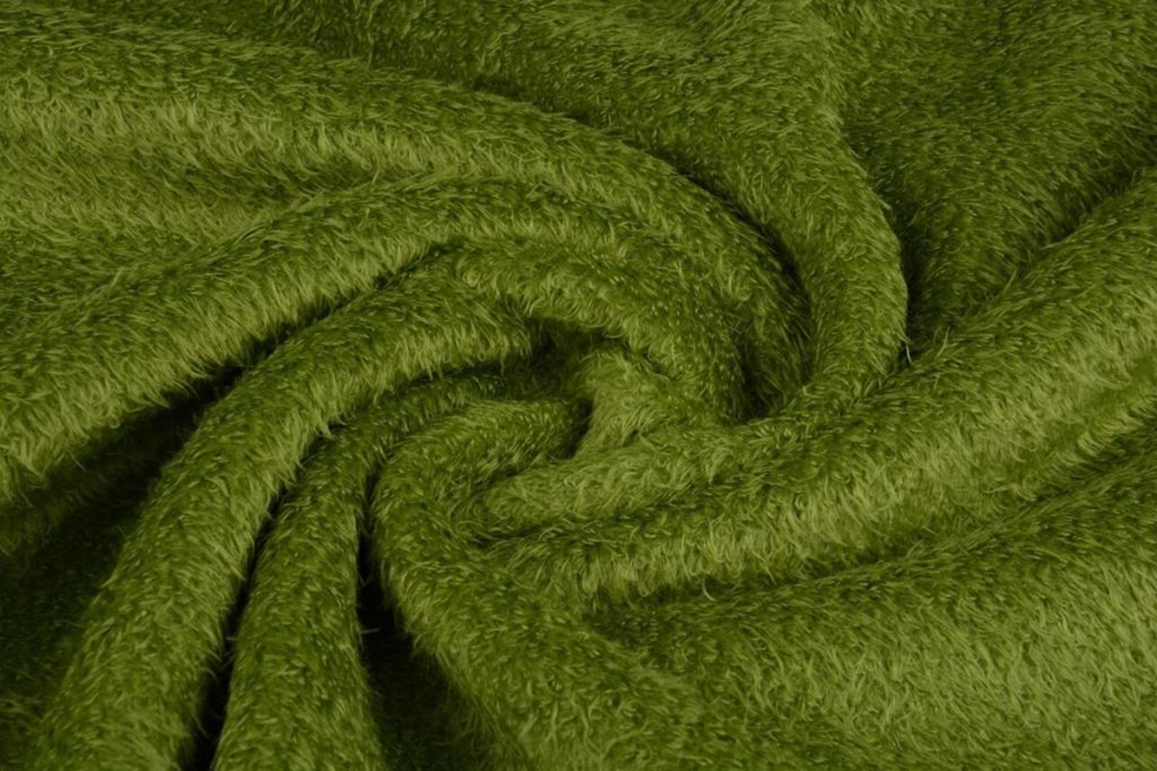 Muishaar fleece Licht mosgroen Muishaar fleece Licht mosgroen