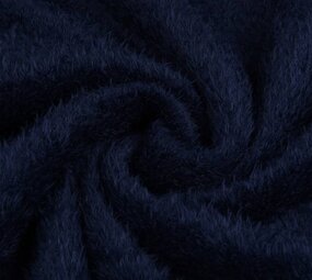 Maus-Haar Fleece Marine