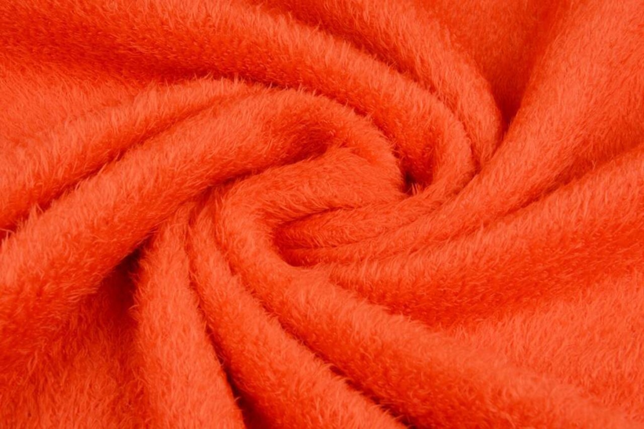 Maus-Haar Fleece Orange Maus-Haar Fleece Orange