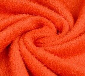 Maus-Haar Fleece Orange Maus-Haar Fleece Orange