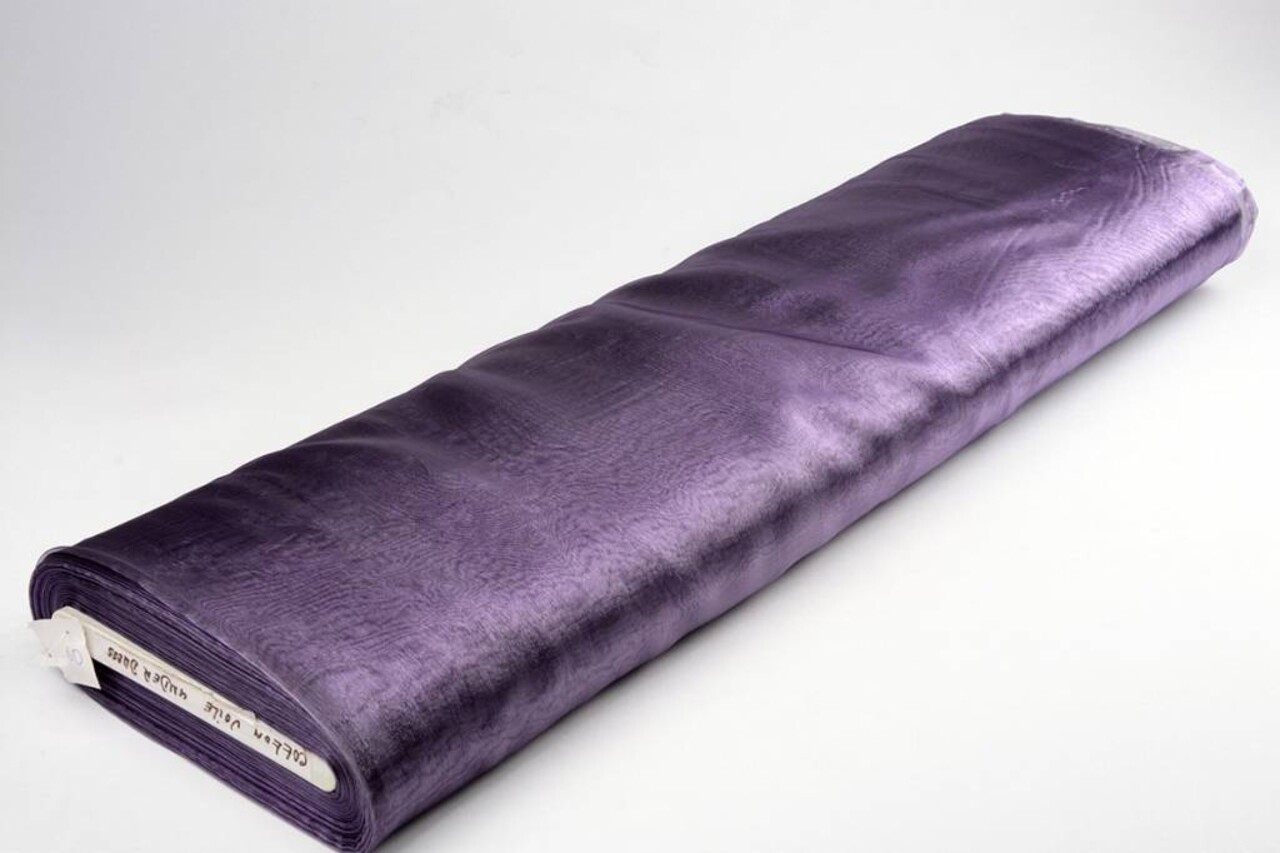 Organza Stoff Two-Tone Flieder-Schwarz Organza Stoff Two-Tone Flieder-Schwarz