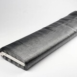 Organza Stoff Two-Tone Grau-Schwarz Organza Stoff Two-Tone Grau-Schwarz