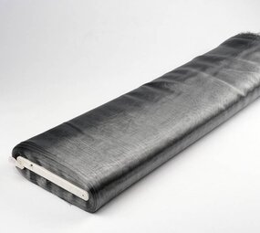 Organza Two-Tone Grijs-zwart