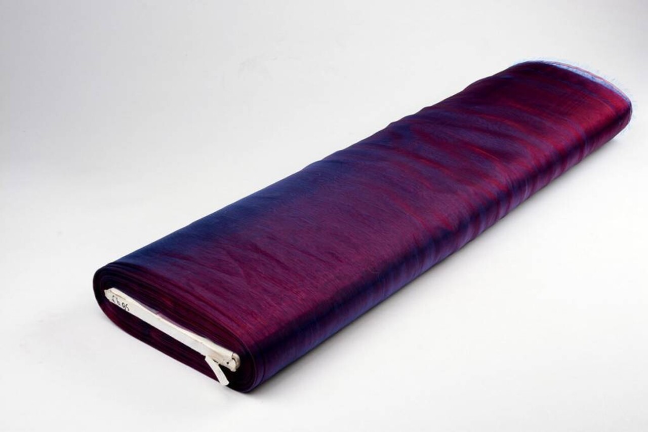 Organza Two-Tone Red-blue