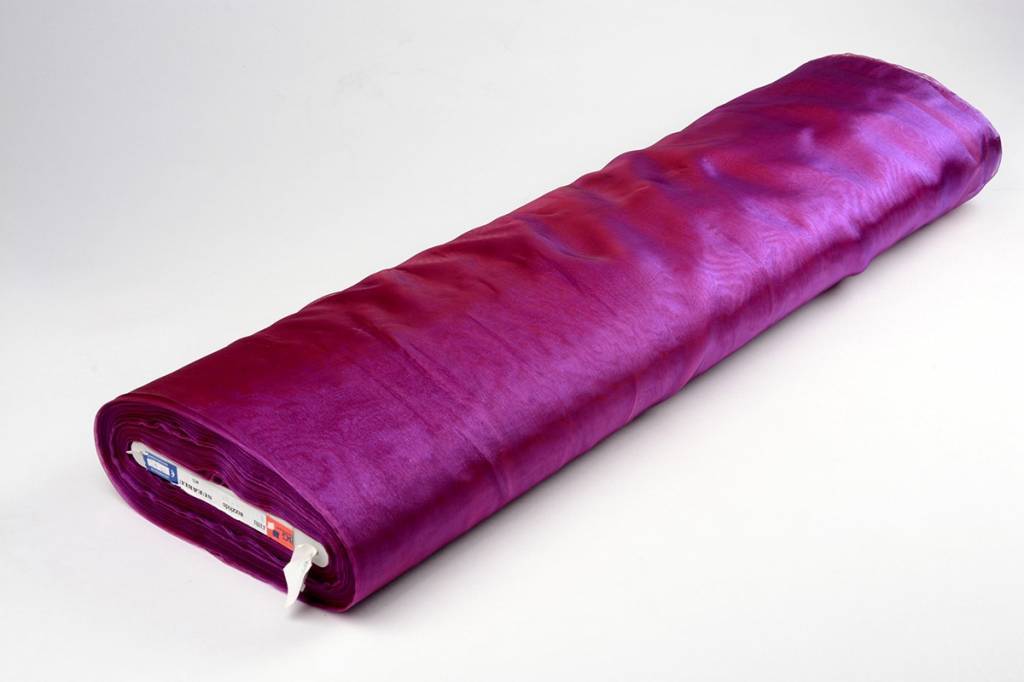 Organza Stoff Two-Tone Lila-lavendel Boelens Modestoffen