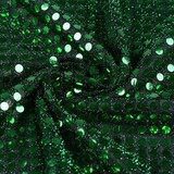 Paillettes sur Lurex Vert Foncé Paillettes sur Lurex Vert Foncé
