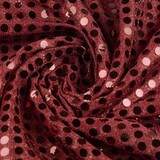 Pailletten, Flitter auf Lurex Bordeaux Pailletten, Flitter auf Lurex Bordeaux