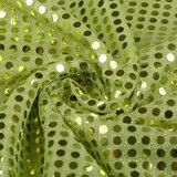 Pailletten, Flitter auf Lurex Limette Pailletten, Flitter auf Lurex Limette