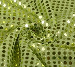 Pailletten op Lurex Lime Pailletten op Lurex Lime