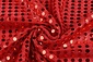 Sequins on Lurex Red Sequins on Lurex Red