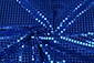 Sequins on Lurex Cobalt Blue