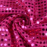 Paillettes su Lurex Fucsia