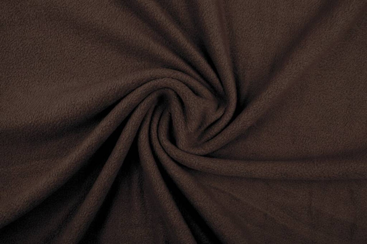 Polar Fleece Dark Brown Polar Fleece Dark Brown