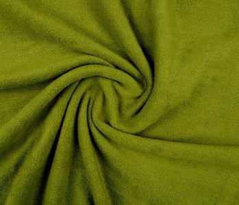 Polar Fleece Donker lime