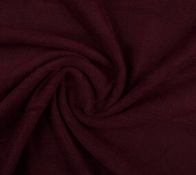 Polar Fleece Donker bordeaux Polar Fleece Donker bordeaux