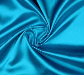 Poly Satin Aqua Poly Satin Aqua