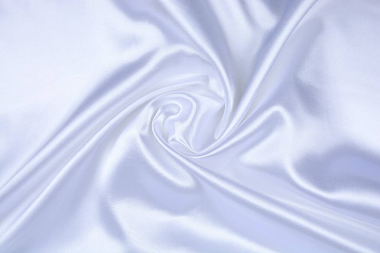 Poly Satin Weiß Poly Satin Weiß