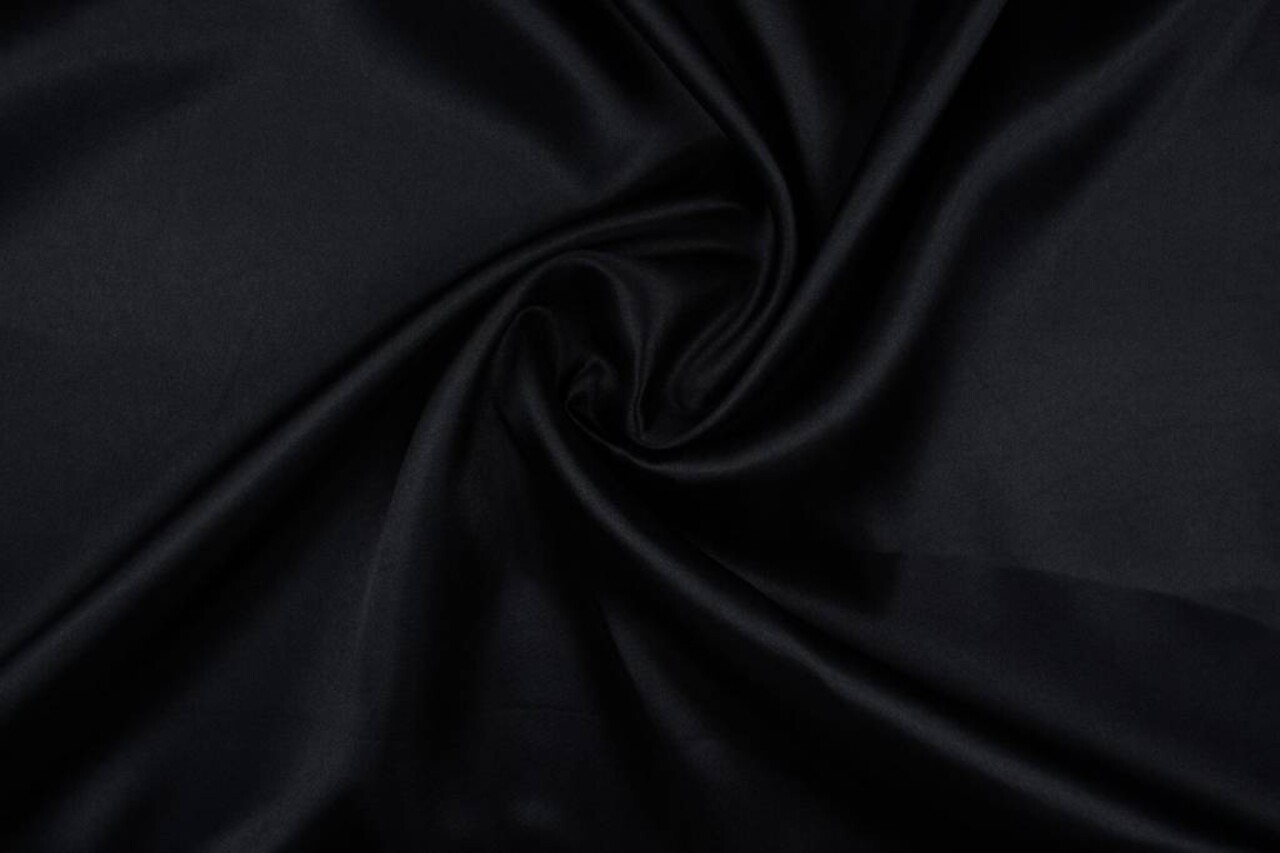 Poly Satin Schwarz Poly Satin Schwarz