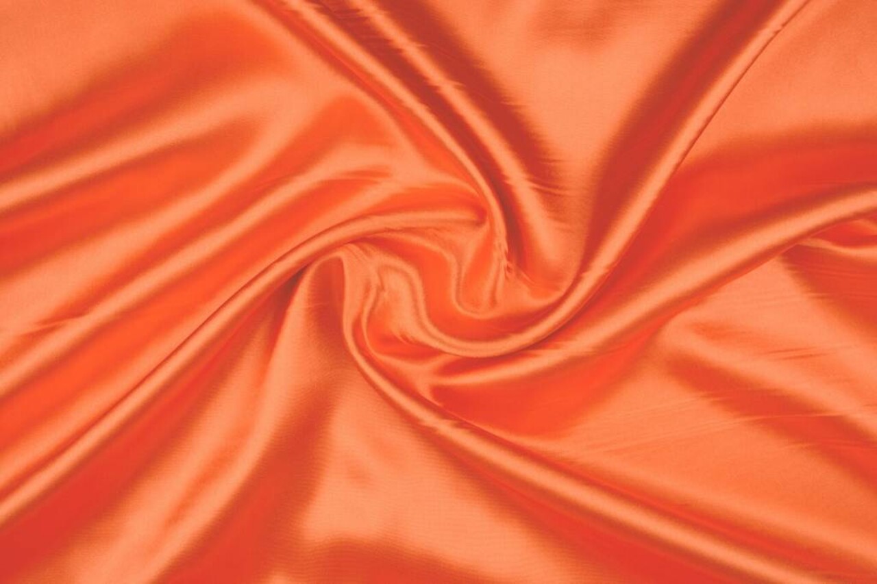 Poly Satijn Oranje Poly Satijn Oranje