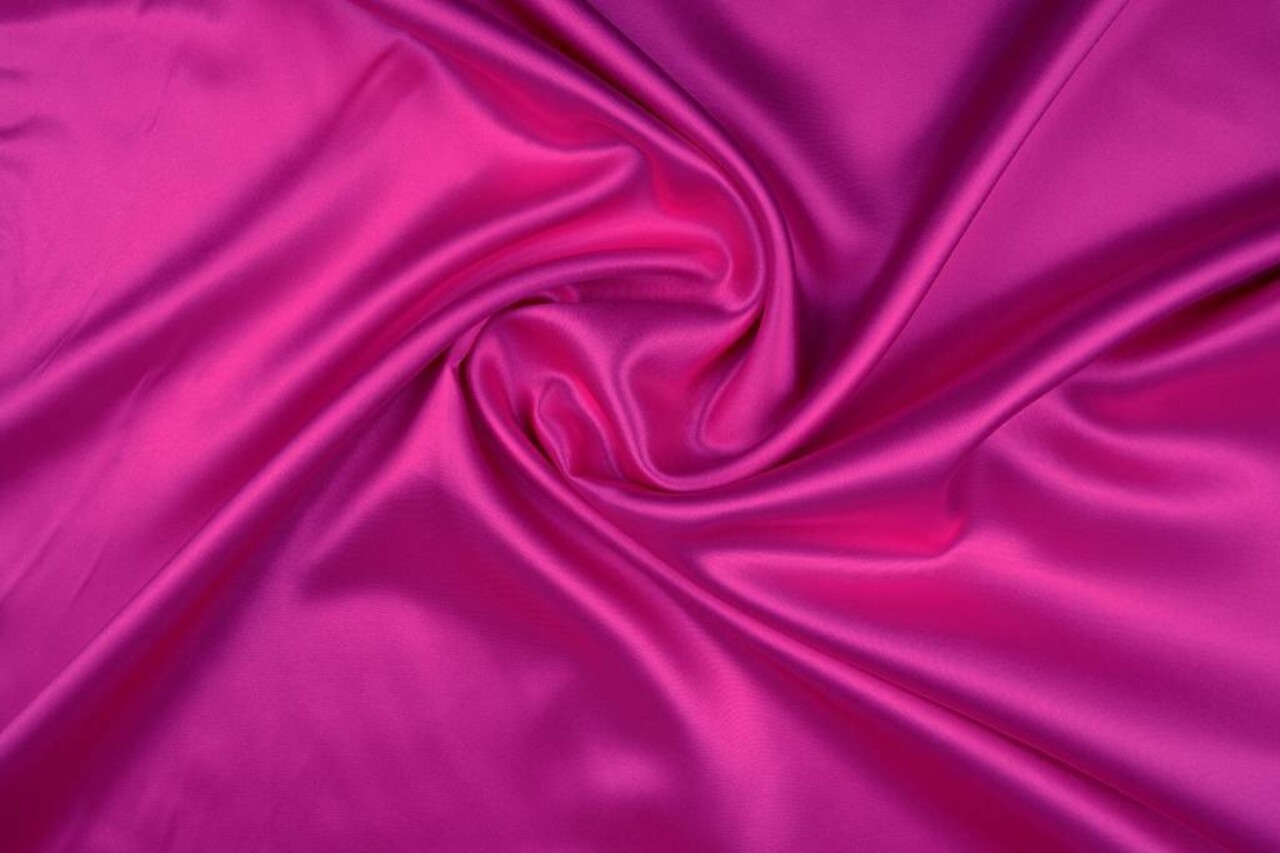 Polyester Satin Fuchsia Polyester Satin Fuchsia