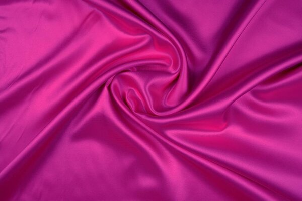 Poliéster Satén Fucsia Poliéster Satén Fucsia