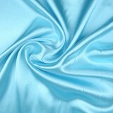 Polyester Satin Bleu Clair