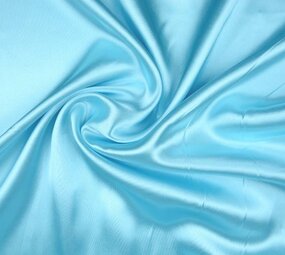 Polyester Satin Bleu Clair Polyester Satin Bleu Clair