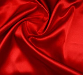Poly Satin Red