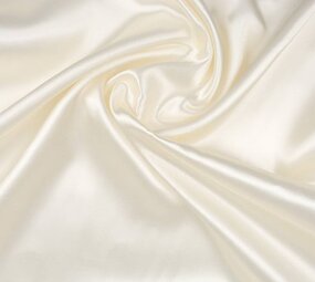Poly Satin Creme Poly Satin Creme
