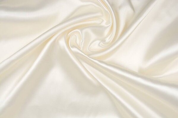 Polyester Satin Crème Polyester Satin Crème