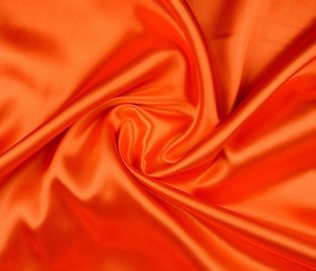 Poly Satin Warm Orange