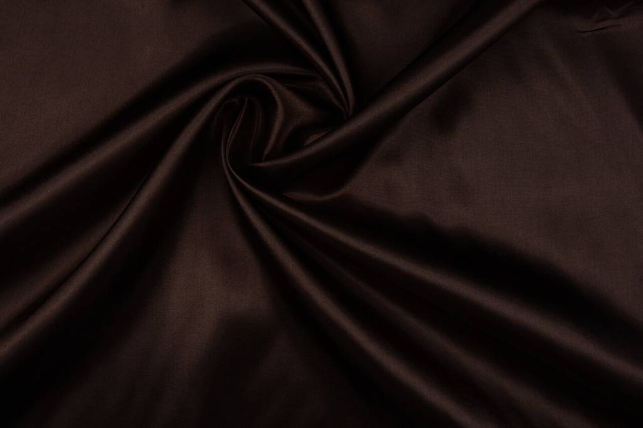 Poly Satin Dark brown Poly Satin Dark brown