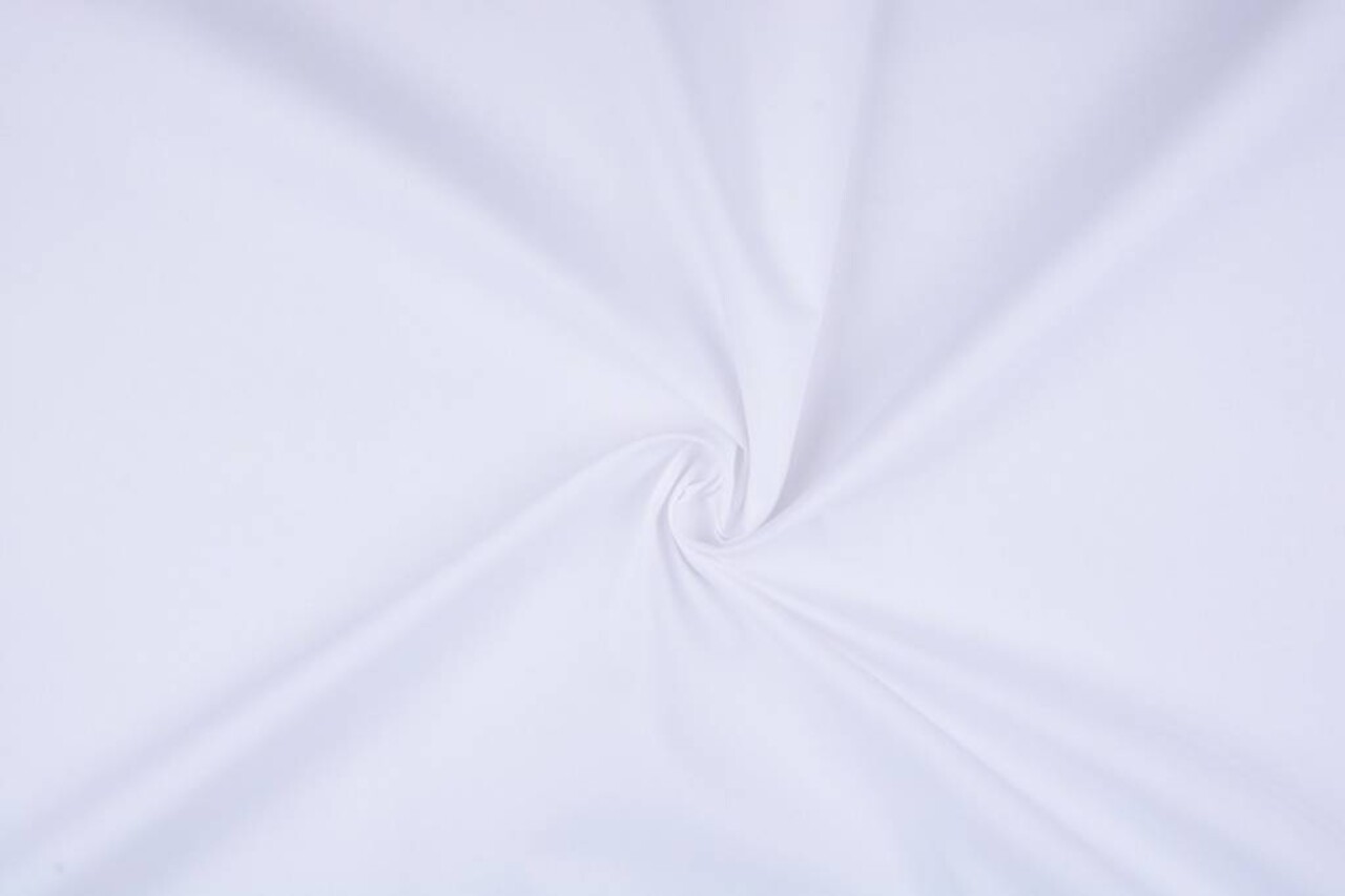Poplin Weiß