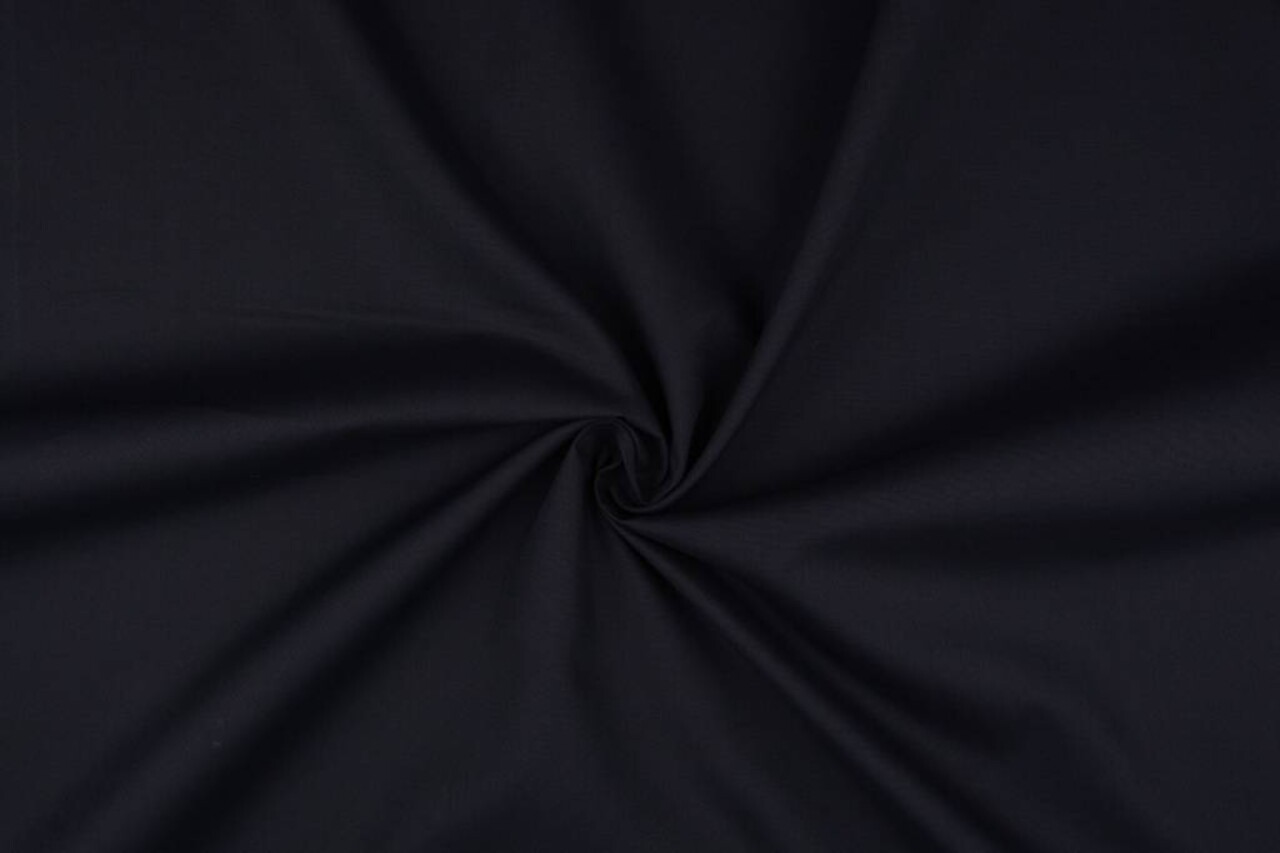 Poplin Zwart