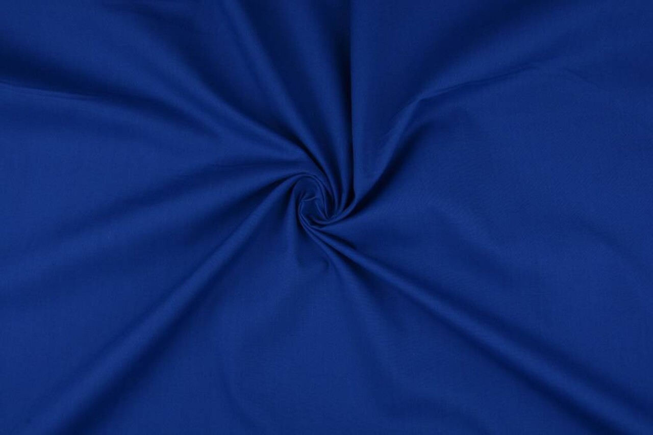 Poplin Cobalt Blue Poplin Cobalt Blue