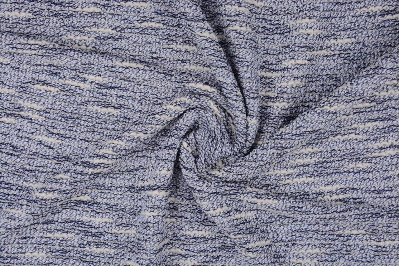 Shifra Bouclé Denim Claro con Purpurina Shifra Bouclé Denim Claro con Purpurina