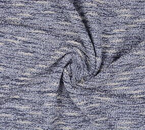 Shifra Bouclé Chiaro Denim con Glitter