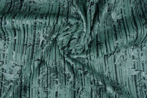 Pelo a Rayas Foil Menta Antigua Pelo a Rayas Foil Menta Antigua